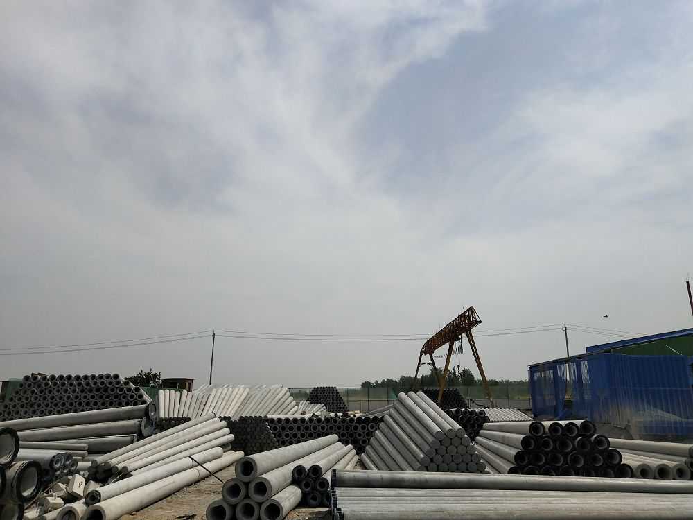 Part of the production of telephone poles