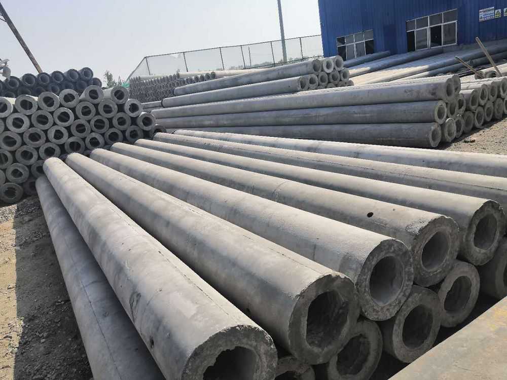 Specification parameters of 12 m cement pole