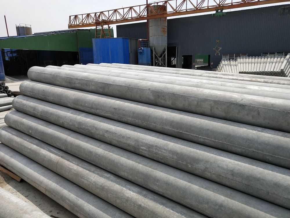 Specification parameters of 10 m cement pole