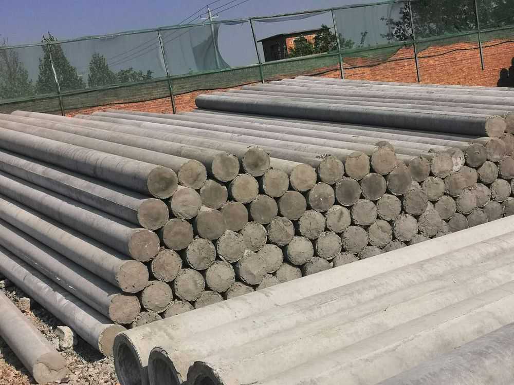 Specification parameters of 7 m cement pole