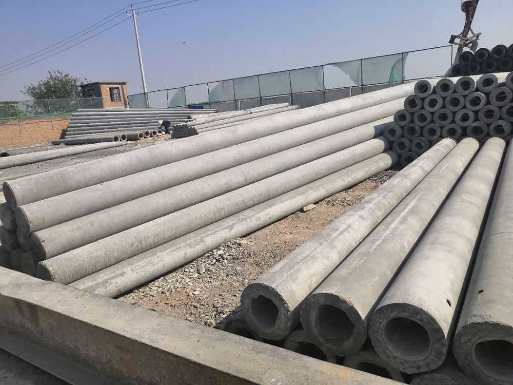 Specification parameters of 15 m cement pole