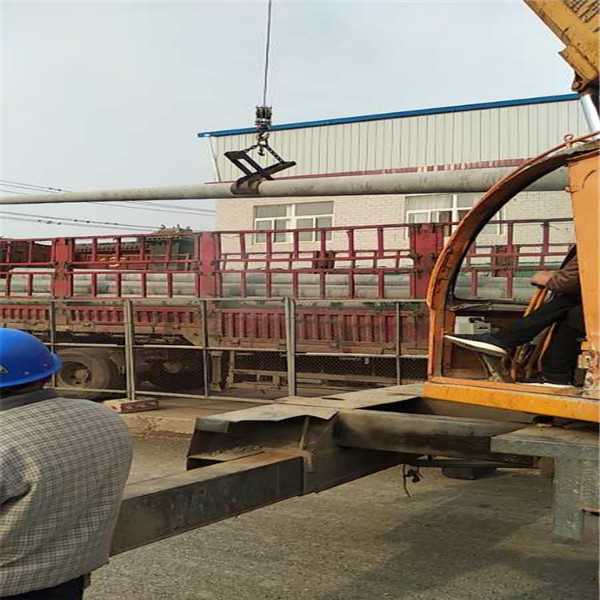 Delivered a truck of 12-meter cement poles to Zhumadian, Henan